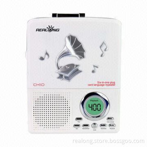 Cassette repeater with MP3 player function